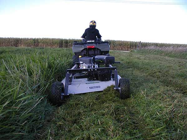 Kunz Engineering | Rough Cut Mower | AcrEase | Model MR44KWE | Cutting Width 44" Inches | Horsepower 23+ HP | For ATV, UTV, Tractor