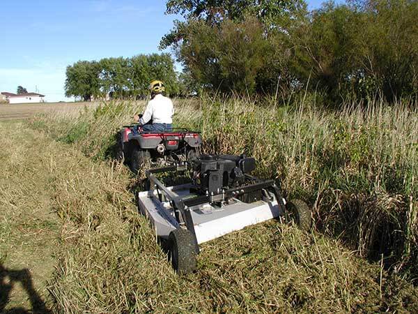 Kunz Engineering | Rough Cut Mower | AcrEase | Model MR55KWE | Cutting Width 57" Inches | Horsepower 23 To 30 HP | For ATV, UTV, & Tractor