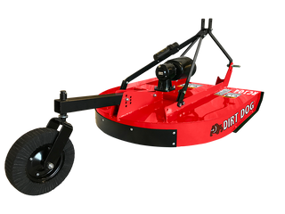 Dirt Dog Rotary Cutters/Brush Mower | RC-100 Series | Cutting Width 48", 60" & 72" | 18-60 HP | For Tractors