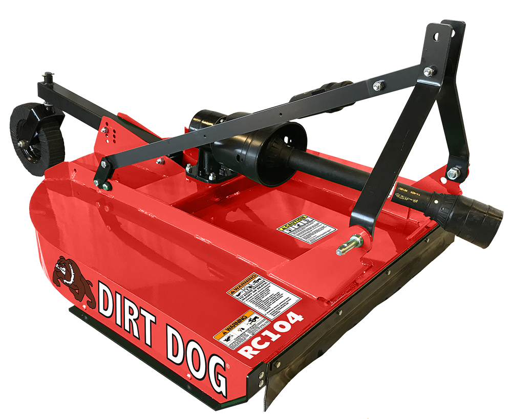 Dirt Dog Rotary Cutters/Brush Mower | RC-100 Series | Cutting Width 48", 60" & 72" | 18-60 HP | For Tractors