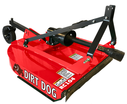 Dirt Dog Rotary Cutters/Brush Mower | RC-100 Series | Cutting Width 48", 60" & 72" | 18-60 HP | For Tractors
