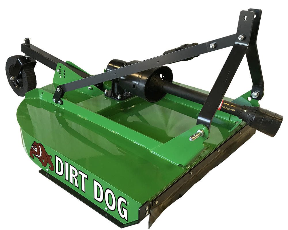 Dirt Dog Rotary Cutters/Brush Mower | RC-100 Series | Cutting Width 48", 60" & 72" | 18-60 HP | For Tractors