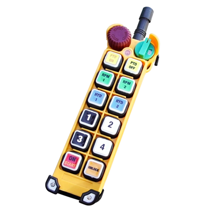 Rcfarmarm Wireless Tractor Control System | Model RCFA Series | Remote PTO & RPM Control | 80–400 HP | For Tractor