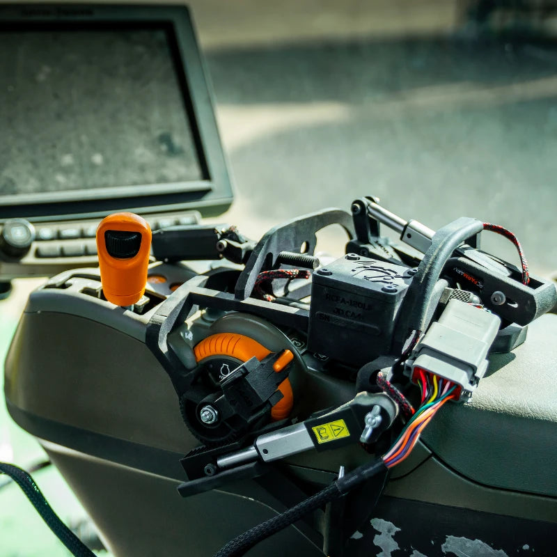 Rcfarmarm Wireless Tractor Control System | Model RCFA Series | Remote PTO & RPM Control | 80–400 HP | For Tractor