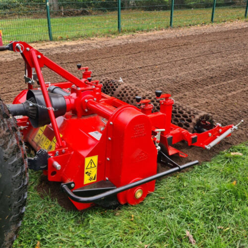 Rotadairon 29.5" To 59" Standard Stone Buriers Soil Renovator For Compact Tractors