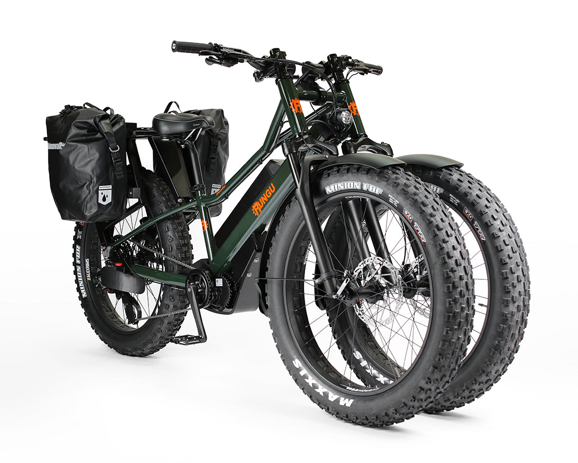Rungu Dualie XR - Rugged Package | Bafang 1120W Mid Drive | Max Range 257 Miles | Top Speed 23 MPH