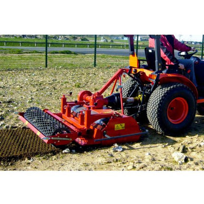 Rotadairon 29.5" To 59" Standard Stone Buriers Soil Renovator For Compact Tractors