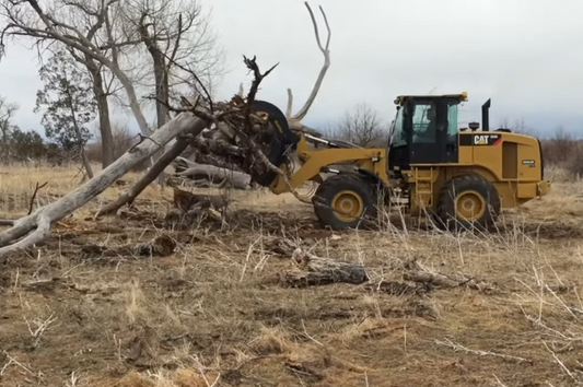 GrabTec Demolition Grapple Rock Hauling & Tree Work | RDX Series | Maximum Opening Width 65", 76" 82" & 99" inches | For Heavy-Duty Wheel Loaders