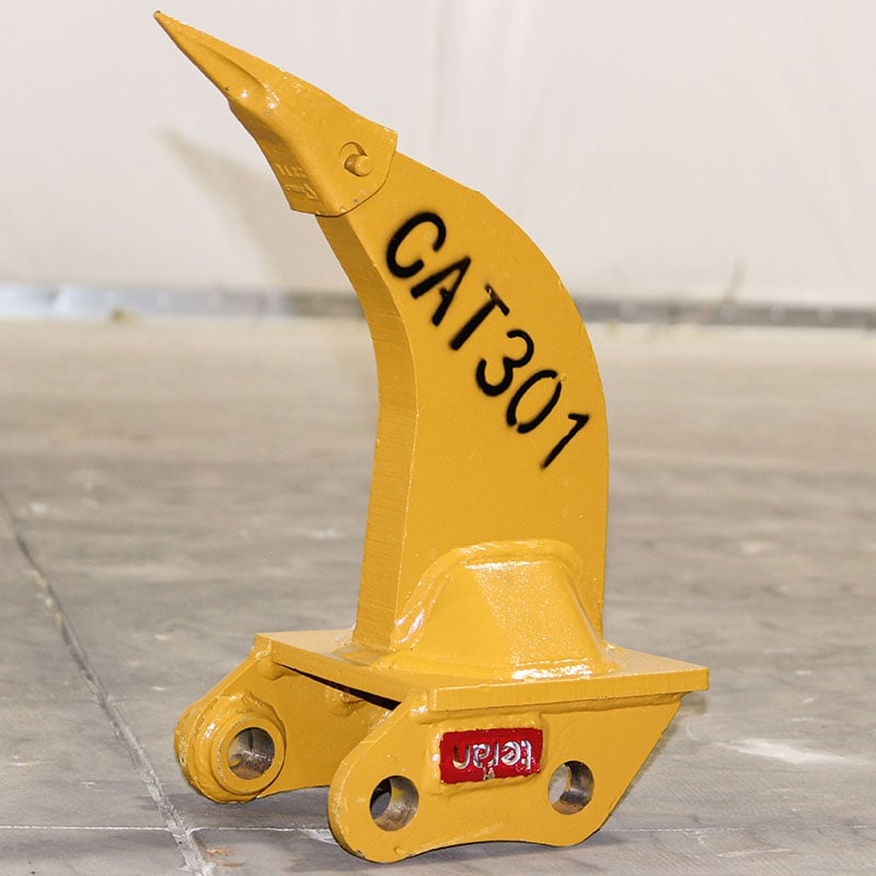 Teran Ripper – Single Nose (CAT) series | Model CAT-302 To CAT-428 | High Strength Steel | for Excavators