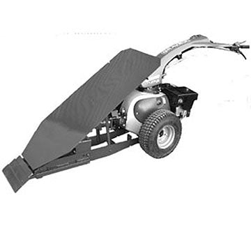 Roofmaster Powered Roof Remover | Model RM-475401-474500 | 18" Working Width | 9 HP Engine | Gravely Rapid-M 2-Wheel Tractor | Professional Roofing Tear-Off Machine