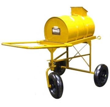 Roofmaster Hotmaster Hot Asphalt Lugger | Model RM-512505 | 55 Gallon Capacity | 27" Draw-Off Valve Height | For Professional Roofing