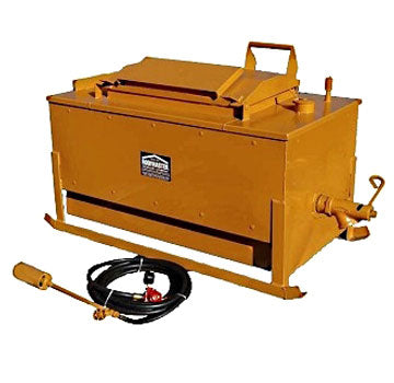 Roofmaster Skid Kettle | Model SM 60 | 60 Gallon Capacity | B-3 High-Output Burner | 49" Length | 20 To 100+ HP | For Pickup Truck