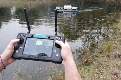 ADAPT Drone Boat - Autonomous Spraying Boat - Extended Length - Hybrid Powertrain