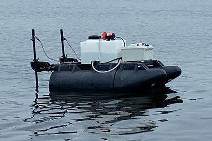 ADAPT Drone Boat - Autonomous Spraying Boat - Extended Length - Hybrid Powertrain