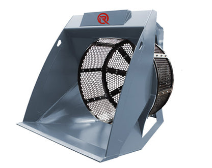 RockZone Rock Screener | RS Series | Screen Drum Diameter 31.5" - 78.75" | Machine Size 3 - 35+ Tons | For Excavators