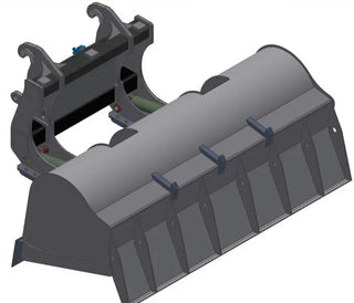 TAG High Tip Roll-Out Buckets | Capacity 1-18 Cubic yd | Width 92"-144" | Machine Size 20 – 50 Tons | For Wheel Loaders