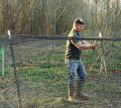 Pig Brig Portable Multi-Catch Wild Hog Trap | Size 20' | Double-Wall Hog Trap Net | Multi-Catch Wild Boar Control