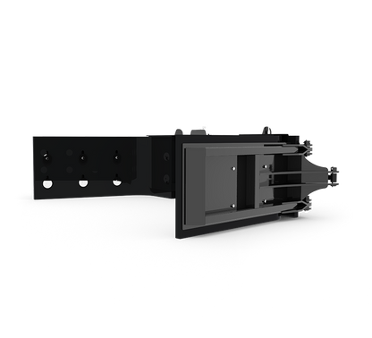 HLA Attachment Hydraulic Adjustment Rubber Scraper Less Mount | Model RSHY815/916 | 8' / 9' Width | For Tractor