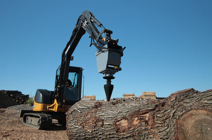 Baumalight Log Splitter | Model RSX380, RSX580 & RSX780 | Diameter 16" To  20" | Machine Size 5 To 20 Tons | For Excavators