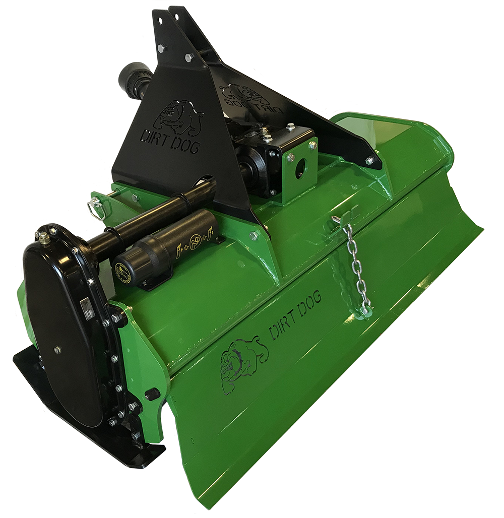 Dirt Dog Rotary Tiller | Model RT-104 | Working Width 48" | 18-30 HP | For Tractors