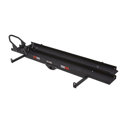 Black Widow RV Motorcycle Carrier | Model RV-MC-CARRIER | Length 80" | Capacity Up To 600 lb | For RV 2" & 2.5" Hitch Receivers