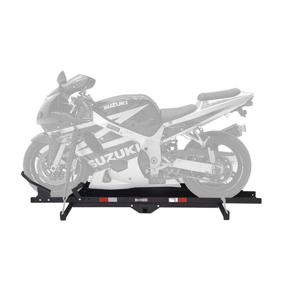 Black Widow RV Motorcycle Carrier | Model RV-MC-CARRIER | Length 80" | Capacity Up To 600 lb | For RV 2" & 2.5" Hitch Receivers