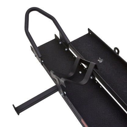 Black Widow RV Motorcycle Carrier | Model RV-MC-CARRIER | Length 80" | Capacity Up To 600 lb | For RV 2" & 2.5" Hitch Receivers