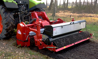 Rotadairon RX Series Super Heavy Duty Stone Burrier | Model RX 200 & RX 250 | Working Width 80.5" & 98" | Mesh, Iron & Rubber Roller | Horsepower 80-150 HP | For Tractors