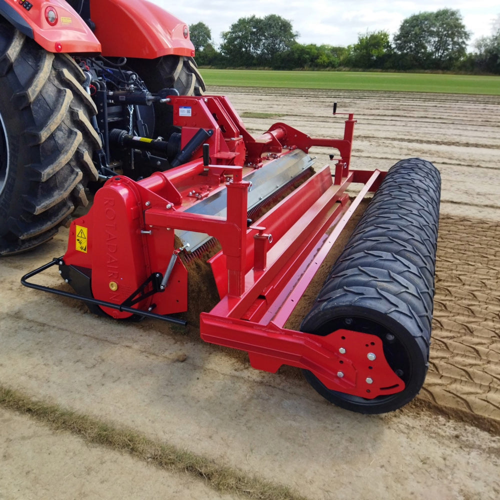 Rotadairon 80.5" & 98" Heavy Duty Single Drive Hydraulic Oil Bath Torque Limiter Stone Buriers For Tractor