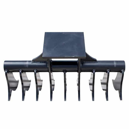 Mongo Attachments Rake | Model MRAKE3 | 40" Width | Heavy-Duty Land Clearing Attachment | 3–5 Ton | For Excavator