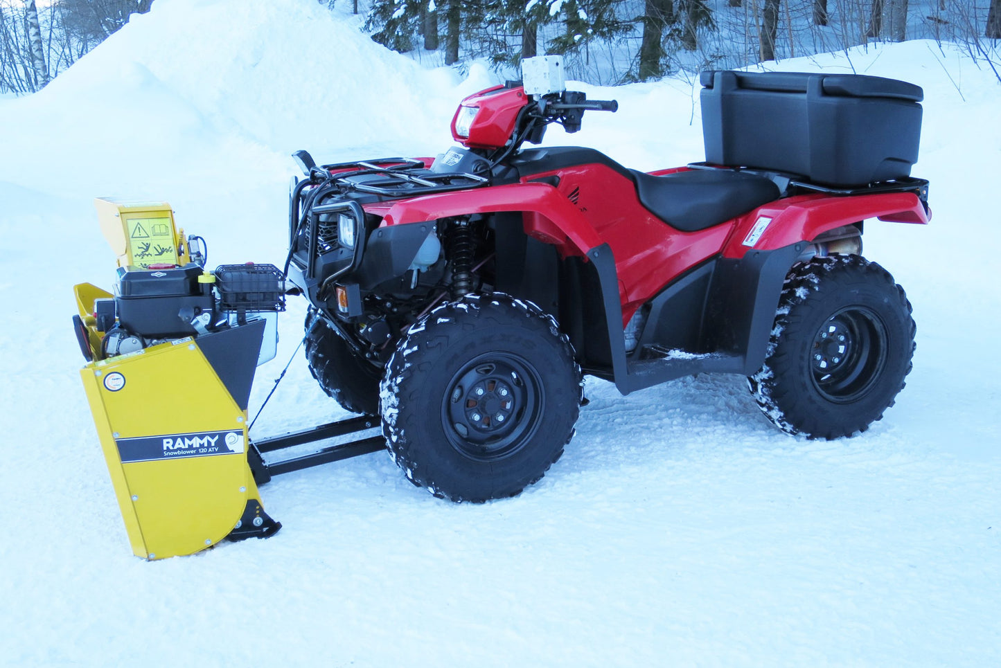 Rammy 48", 55" & 61" ATV Snowblower  120/140/155 Professional Series SERIES 420CC Engine | For ATV