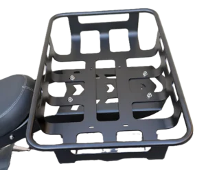 GhostCat Bikes Accessories Bundle | Battery Decals, BMX Kit – F Series, Drift Eight Metal Front Plate, Premium Tapia Seats, Rear Rack & Basket Options | For All Models GhostCat Bikes