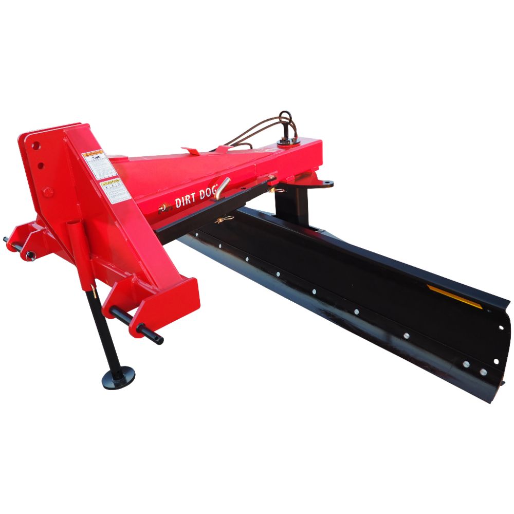 Dirt Dog 141 Series Rear Blade | Model 141-08 and 141-09 | 8ft and 9ft" Overall Width | 110-141 HP | For Tractor