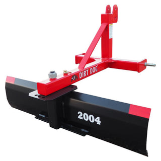 Dirt Dog Light Duty Rear Grader Blade | 20 Series | Working Width 48",60" & 72" | 20-25 HP | For Tractors