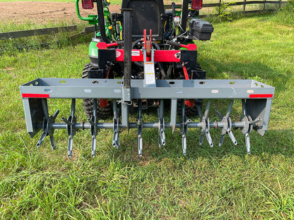 Dirt Dog Compact Aerators and Pluggers(CPG and CAR) | 49", 62", 74" Overall Width | 20-60HP | For Tractor