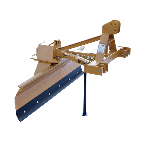 Dirt Dog Rear Scrape Blade | 70 Series | Working Width 72”, 84” & 96” | 55-70 HP | For Tractors
