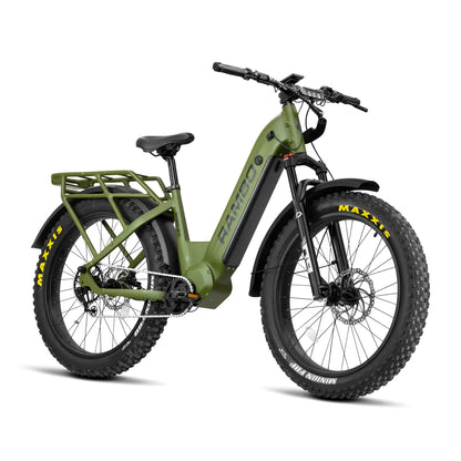 Rambo Electric Bike | Rebel 2.0 SS (Single Speed) | 1000W Bafang Mid-Drive Motor | 48V 15Ah Battery | Up to 32 Miles Range | For Off-Road Adventures