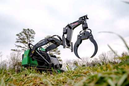 Fecon Red Line Log Grapple | Model LG57 | Opening Width 57" | 10–20 GPM | For Mini Skid Steer