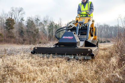 Fecon Red Line Brush Cutter | Model BC44 | Width 44" | 10–20 GPM | For Mini Skid Steer