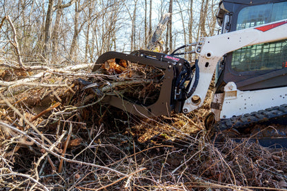 Fecon Red Line Brush Grapple | Model BG48 & BG84 | Size 48 To 84" | 8 To 30+ GPM | For Mini & Skid Steers