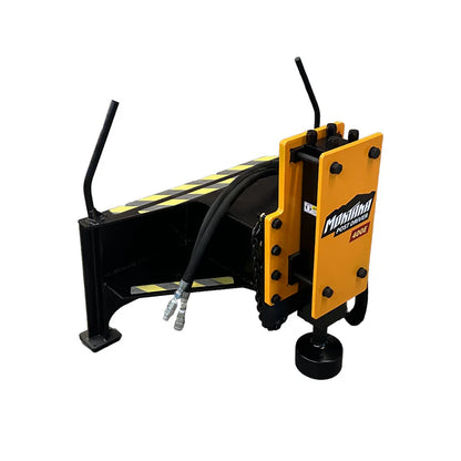 Montana | Post Driver | Models 400E, 750R, 1000E, 1500E | Height 41", 48" & 61" | Width 50" | Hydraulic Flow 7–27 GPM | For Skid Steers