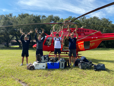 Florida Whitetail Deer Hunting Trip - High Fenced