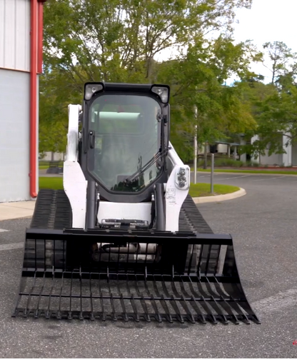 Ignite Attachments Rock Bucket | Width 74" | Hydraulic Flow Range 25+ GPM | For Skid Steers