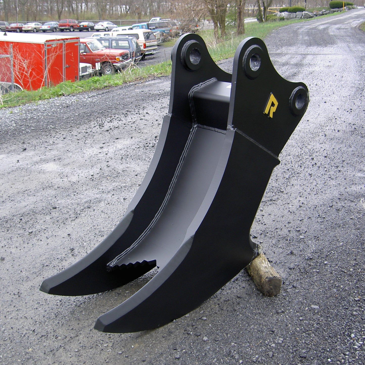 Rockland Rhino | Root Removal Attachment | Coupler Compatible | For Excavators