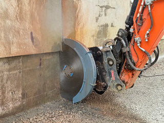 RockZone Rocksaw | Model RS-1200 | Length 72" | Width 40" | Machine Size 10 - 20 Tons | For Excavators