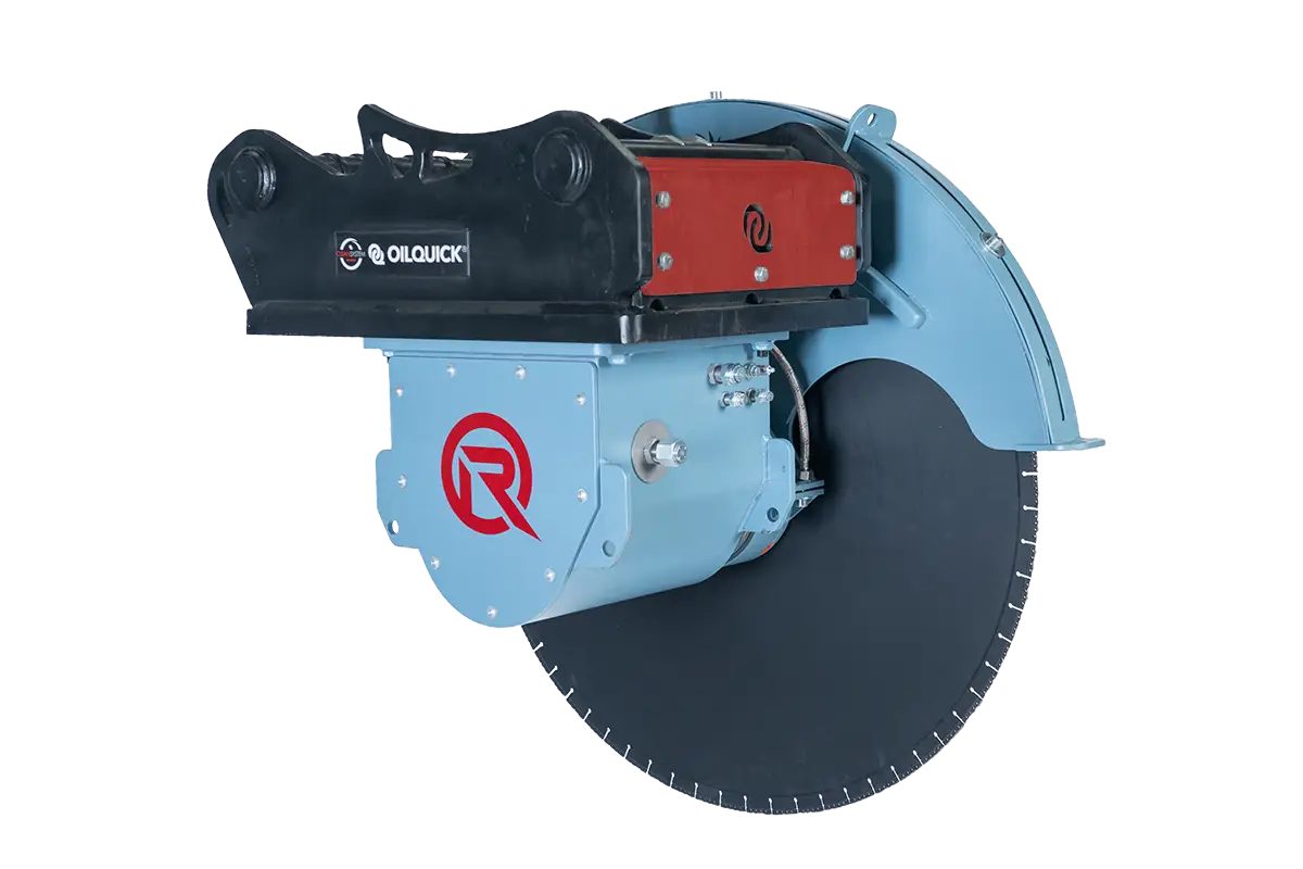 RockZone Rocksaw | Model RS-1200 | Length 72" | Width 40" | Machine Size 10 - 20 Tons | For Excavators