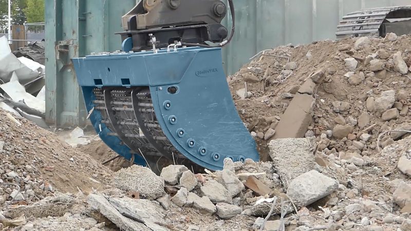 RockZone Rocksorter Sorting Bucket | Models V3 To V35 | Width 28 To 63 Inches | 2 To 40 Tons | For Excavators