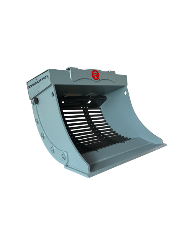 RockZone Rocksorter Sorting Bucket | Models V3 To V35 | Width 28 To 63 Inches | 2 To 40 Tons | For Excavators