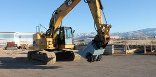 RockZone Cutter Bucket | Model CB15, CB20 & CB30 | Drum Width 33", 42" & 46" | Machine Size 13 - 35 Tons | For Excavators