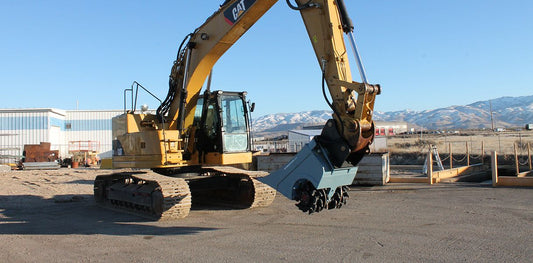 RockZone Cutter Bucket | Model CB15, CB20 & CB30 | Drum Width 33", 42" & 46" | Machine Size 13 - 35 Tons | For Excavators